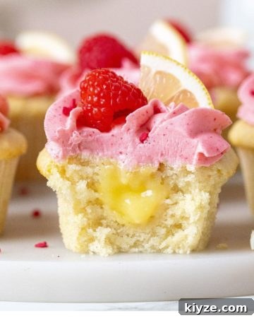 Raspberry Lemon Cupcakes
