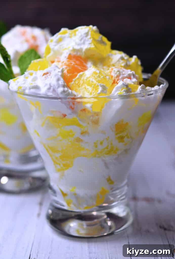 Citrus Jello Fluff Salad with Lemon and Orange Zest 2 24Bite: Jello Fluff Salad Lemon and Orange Recipe by Christian Guzman