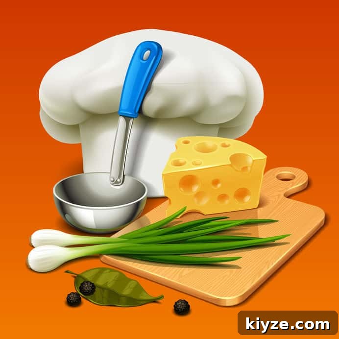 Citrus Jello Fluff Salad with Lemon and Orange Zest 4 graphic of countertop with chef hat