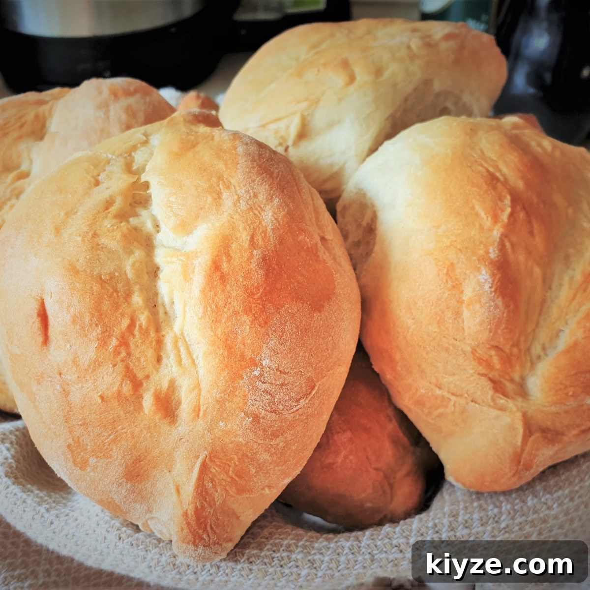 A dish of baked Portuguese rolls. A dish of baked Portuguese rolls.