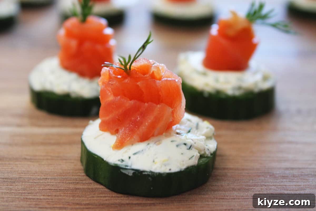 Cucumber Salmon Bites: Fresh Appetizer Recipe for Parties 2 img 12483 1