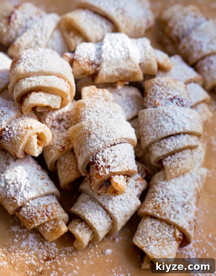 Homemade Rugelach Cookies With No Eggs