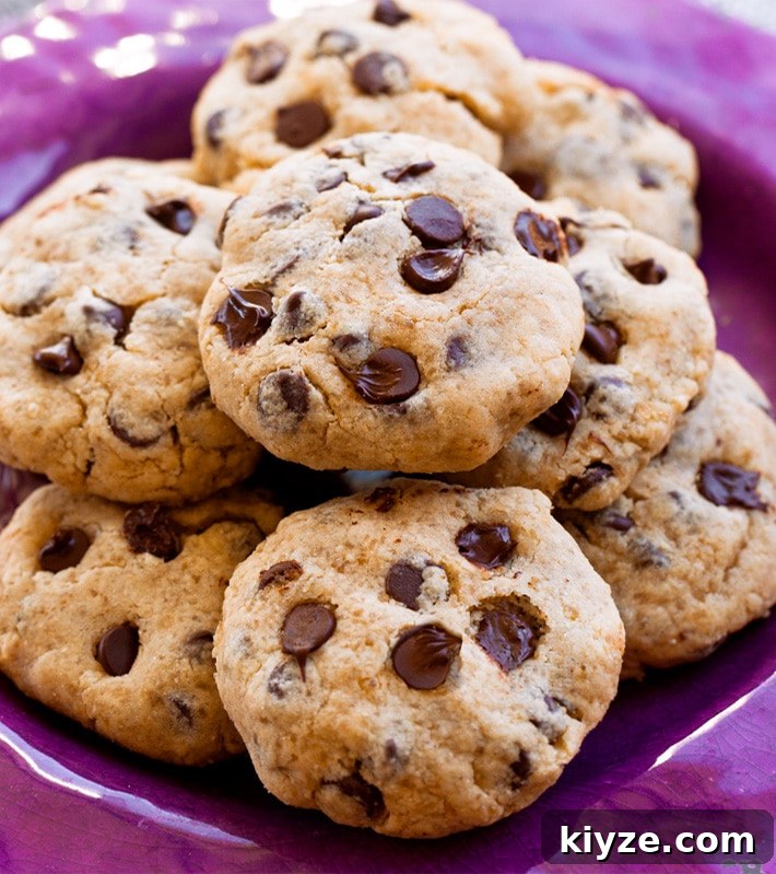 Chocolate Chip Tahini Cookies