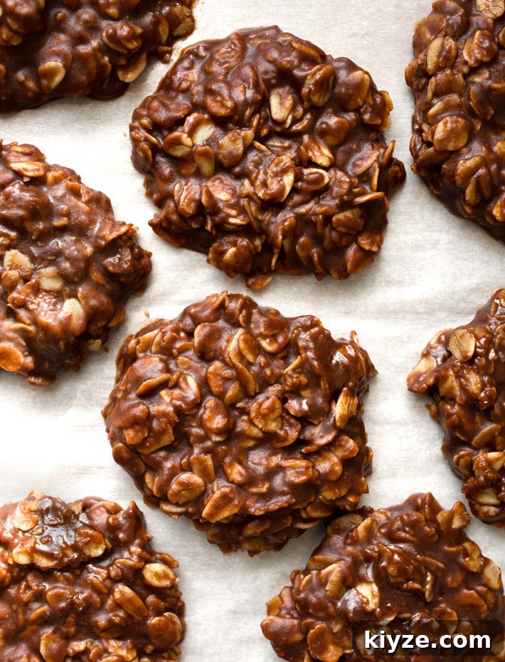 Chocolate No Bake Mud Pie Cookies