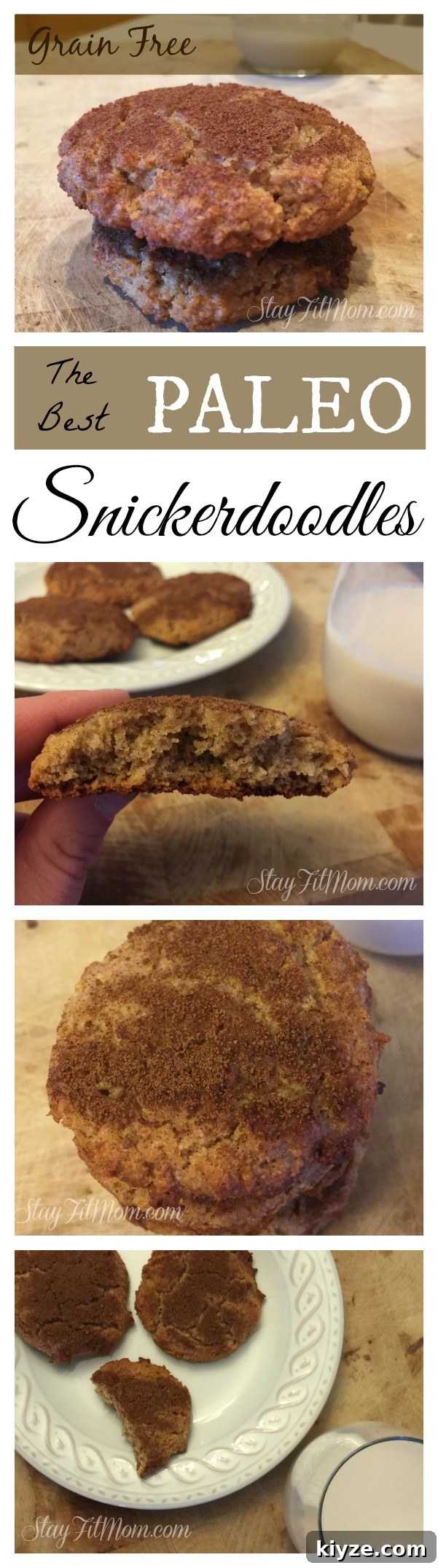 Paleo Snickerdoodle Cookies: Low-Carb Cinnamon Treats 3 These grain free snickerdoodles are excellent!