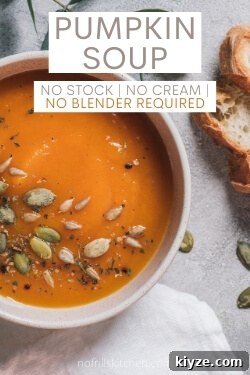 Creamy Pumpkin Soup from Scratch — No Stock or Blender Needed 10 img 15016300 16