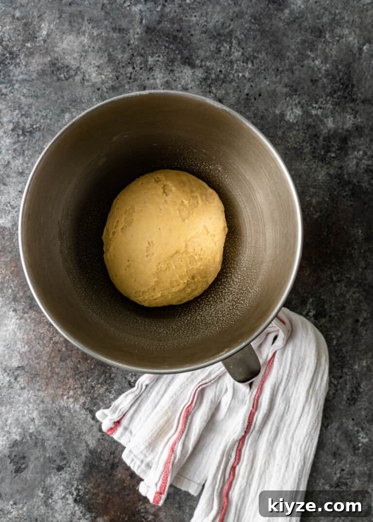 Classic Fluffy Challah Recipe for Braiding and Baking 5 kneaded