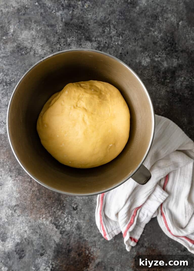 Classic Fluffy Challah Recipe for Braiding and Baking 7 2nd rise