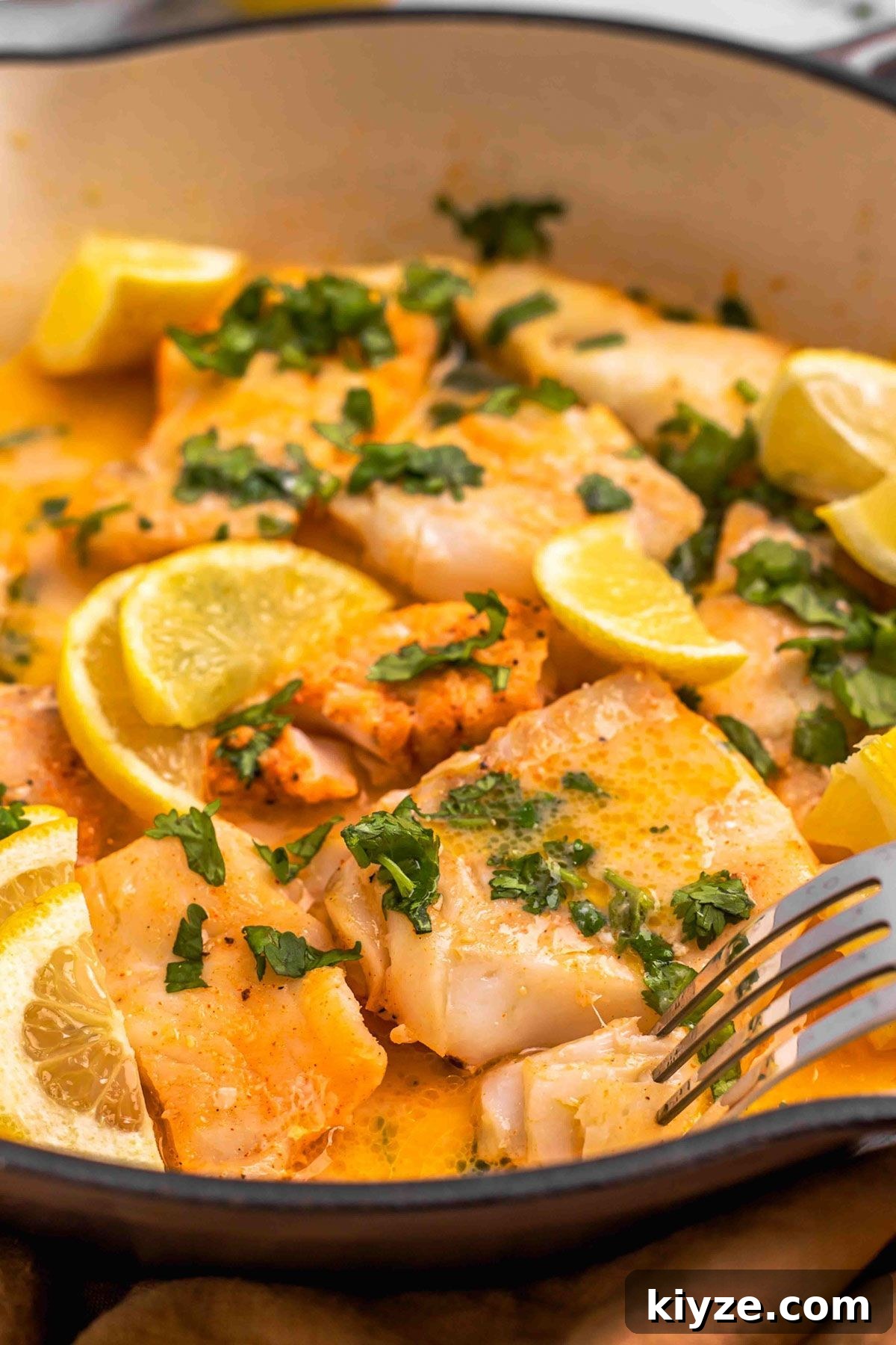 8. Buttered Cod