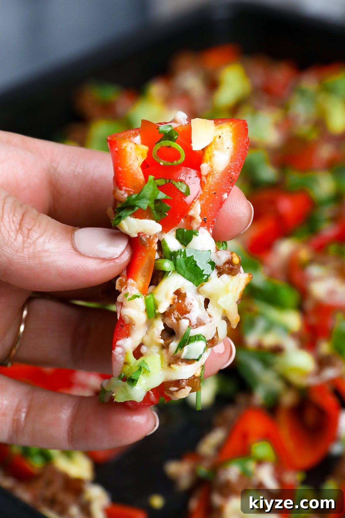 Mini Pepper Nachos