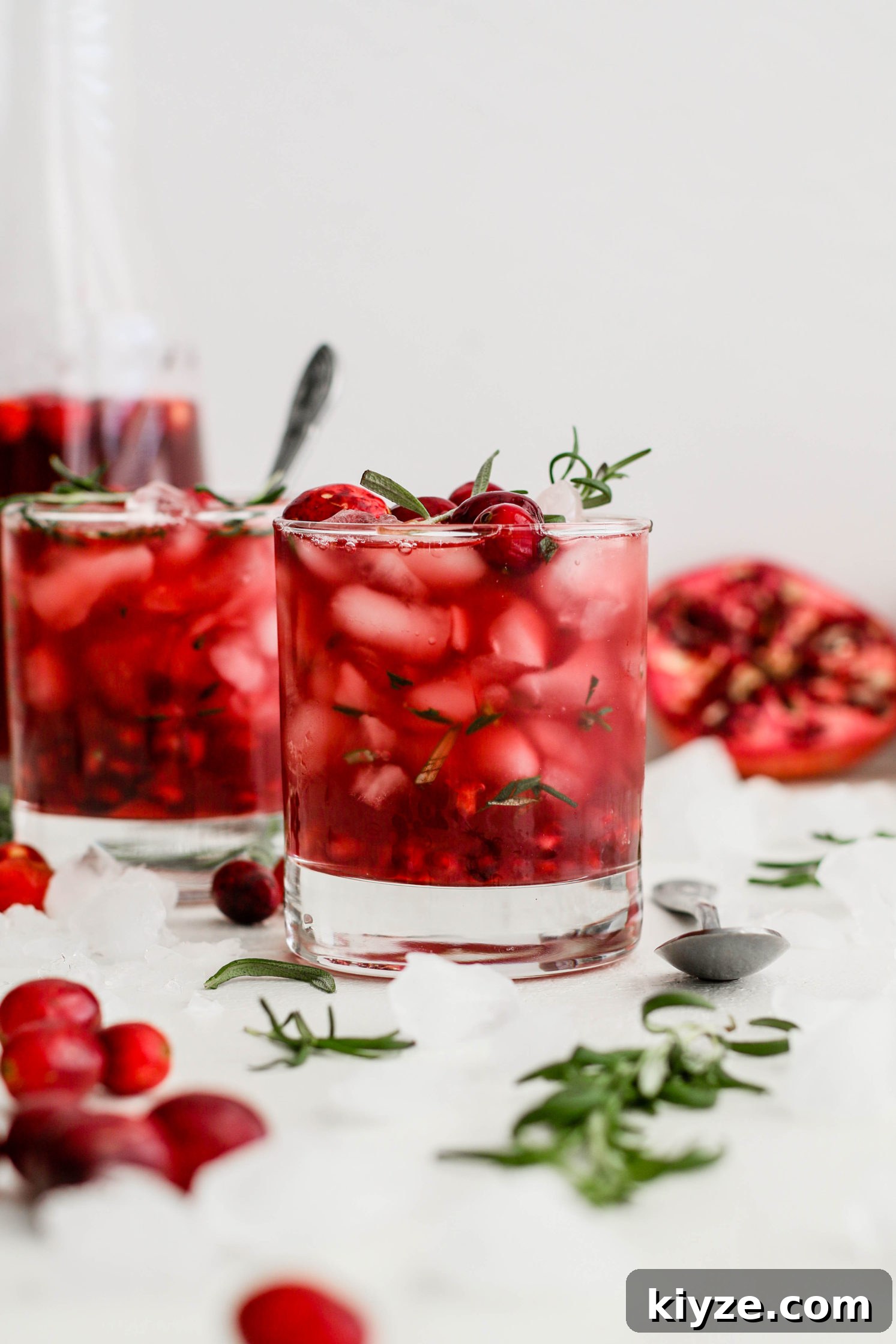 Cranberry Pomegranate Kombucha Mocktail Recipe 7 Cran-Pomegranate Kombucha Mocktail