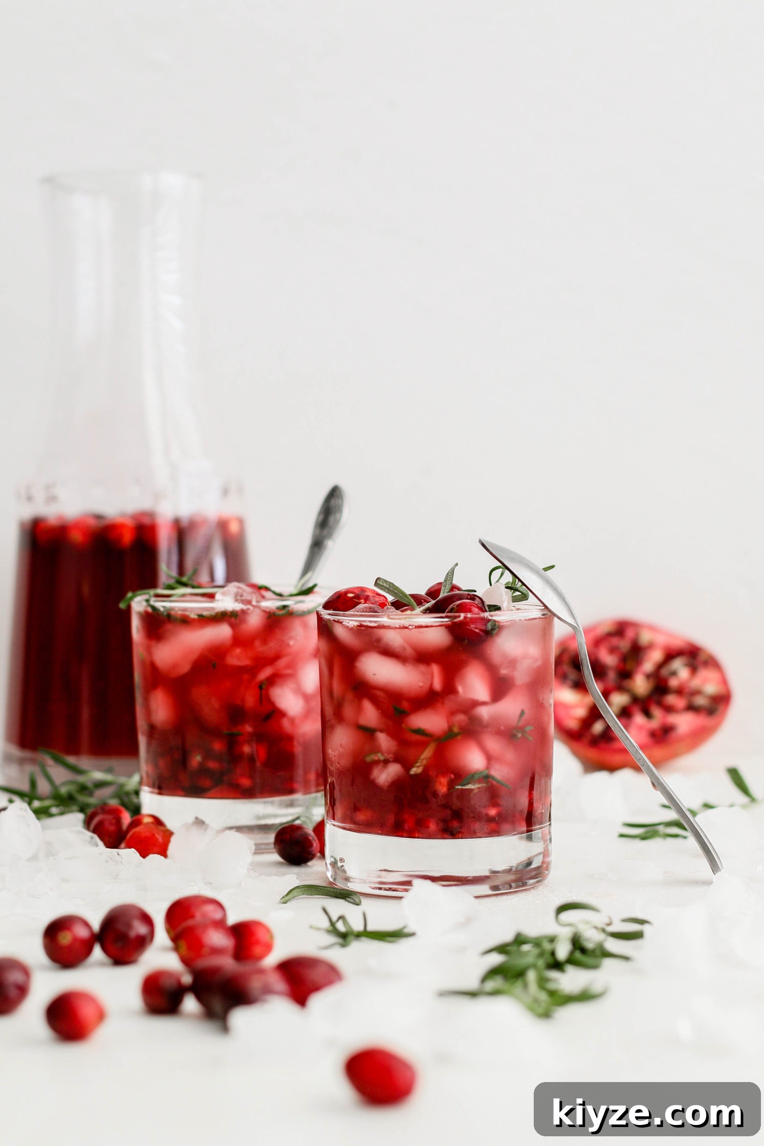 Cranberry Pomegranate Kombucha Mocktail Recipe 8 Cran-Pomegranate Kombucha Mocktail