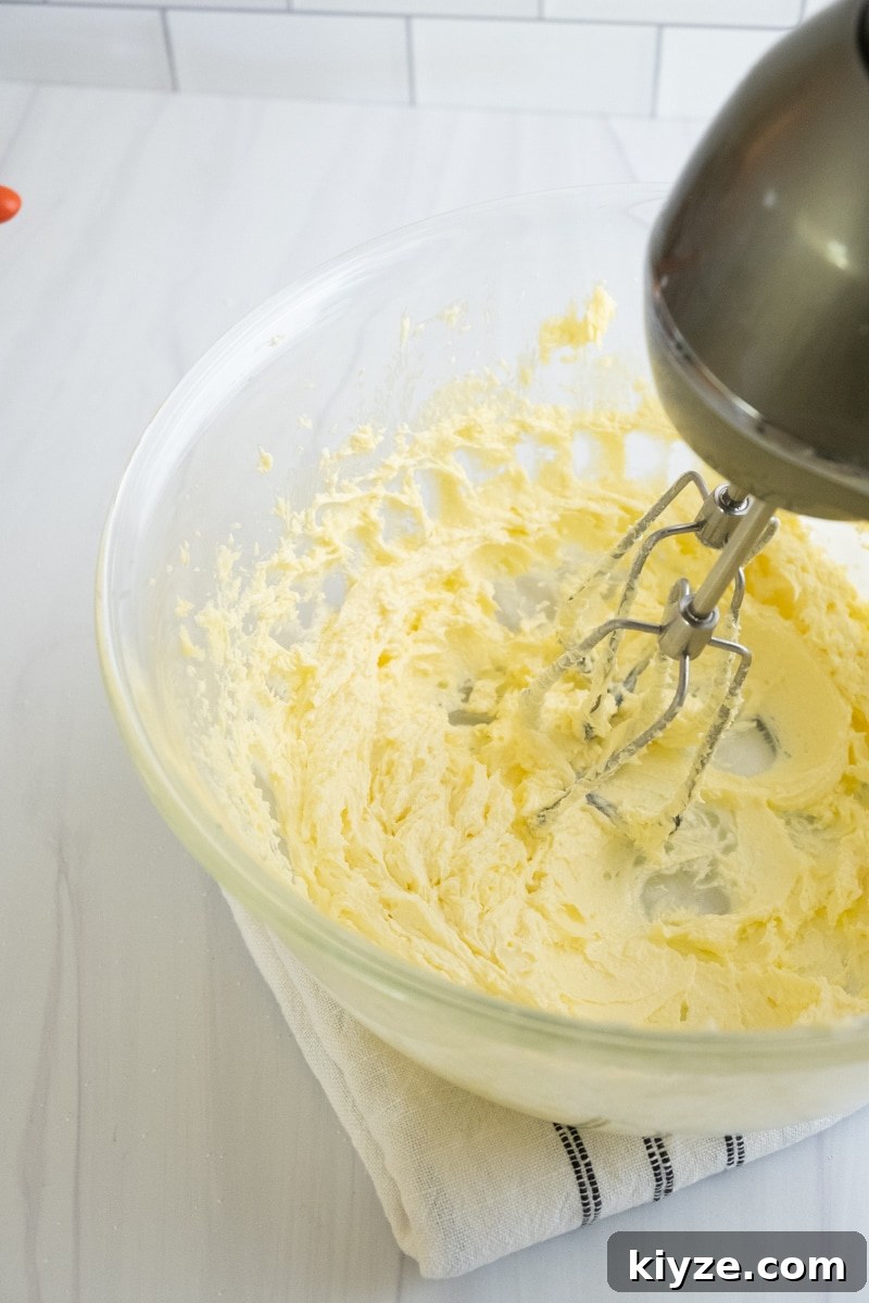 Traditional Scottish Shortbread Cookies Recipe — Buttery & Crisp 11 mixer in bowl
