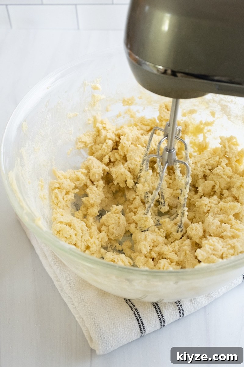 Traditional Scottish Shortbread Cookies Recipe — Buttery & Crisp 14 mix dough from crumbly to soft