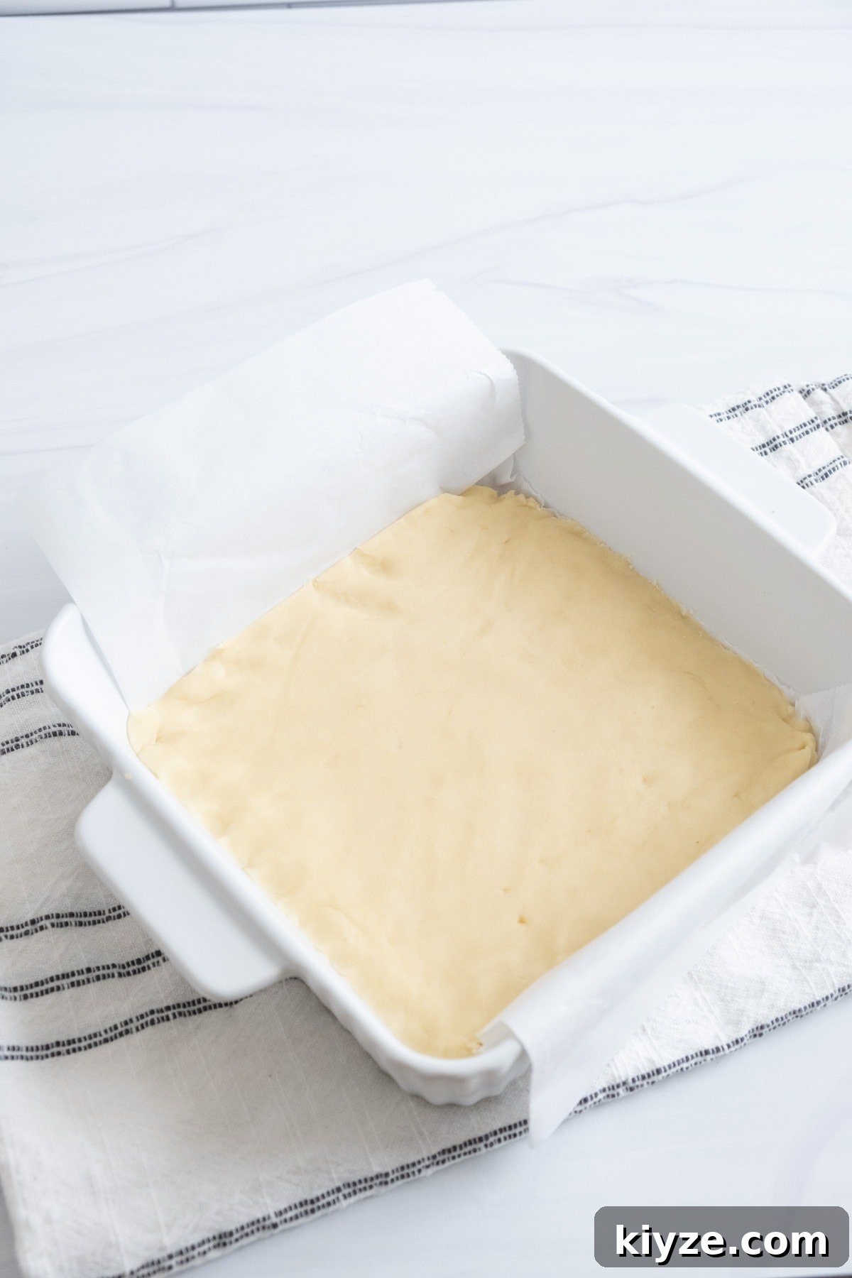 Traditional Scottish Shortbread Cookies Recipe — Buttery & Crisp 18 cooled dough in square pan