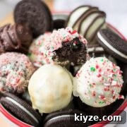 3 ingredient oreo truffles