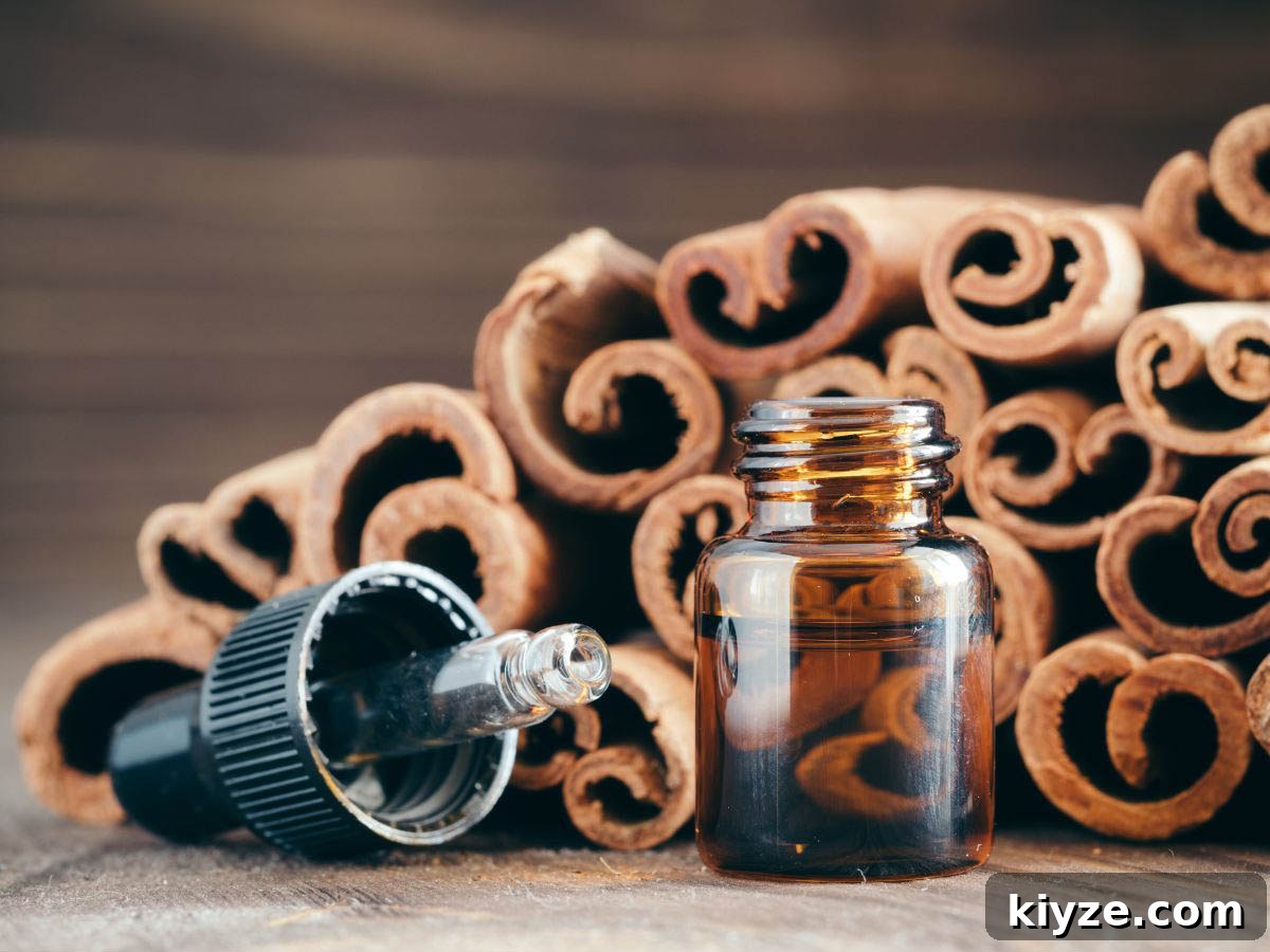 DIY Natural Oil Blend for Toothache Pain Relief 9 Cinnamon oil for toothache and sore gums.