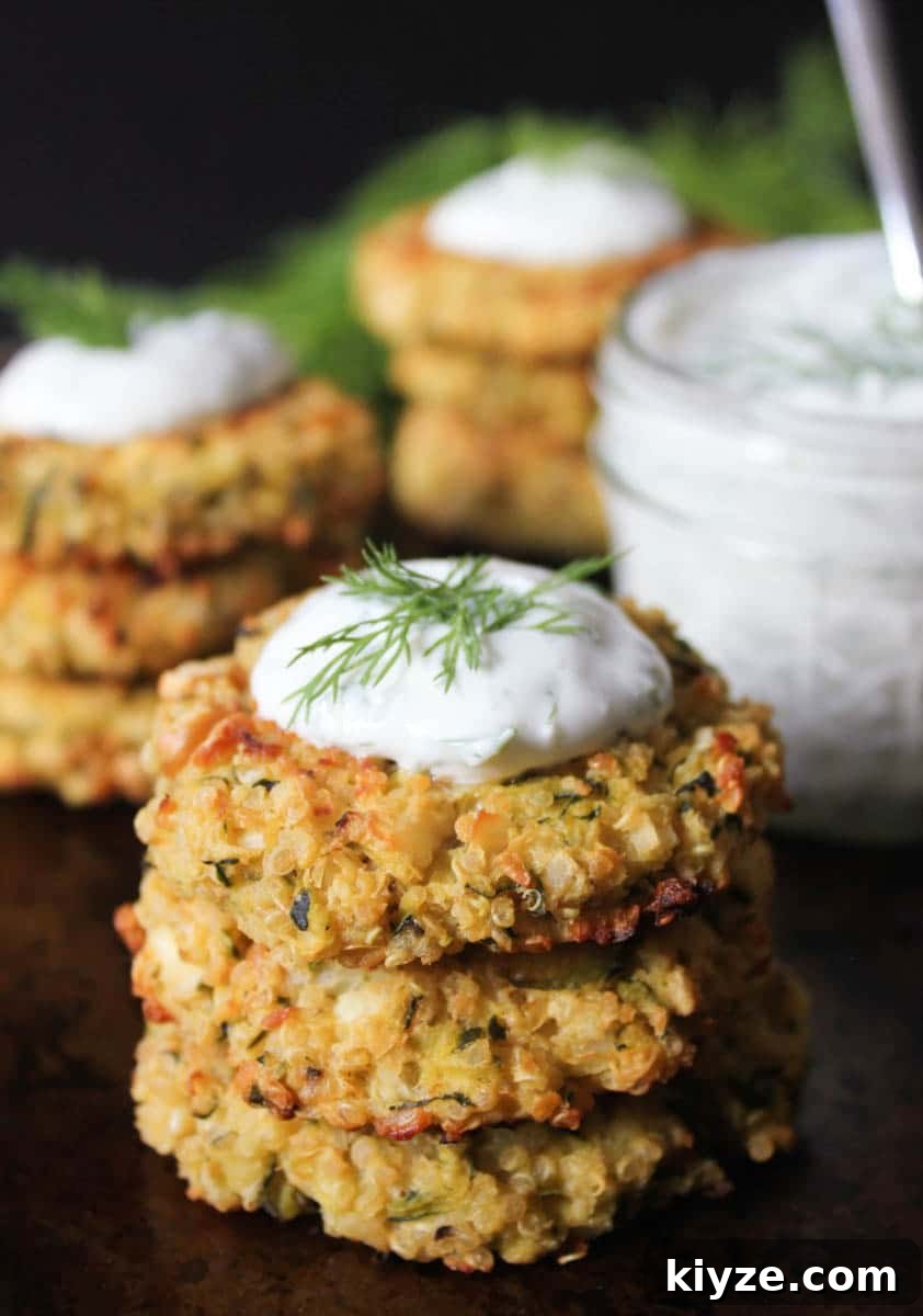 gluten-free-baked-zucchini-quinoa-cakes-with-dill-yogurt-sauce-6
