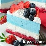 No Bake Summer Berry Cheesecake Recipe - Featured Image