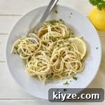 Parmesan Garlic Butter Noodles Recipe 10 bowl of buttered noodles