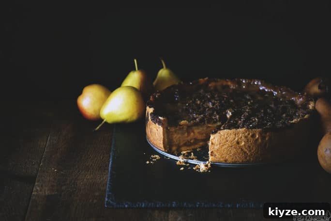 Deep-Dish Caramel Pear Pie Recipe for Cozy Dessert Nights 4 Deep Dish Caramel Pear Pie | Kita Roberts PassTheSushi.com