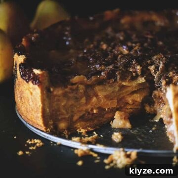 Deep Dish Caramel Pear Pie | Kita Roberts PassTheSushi.com