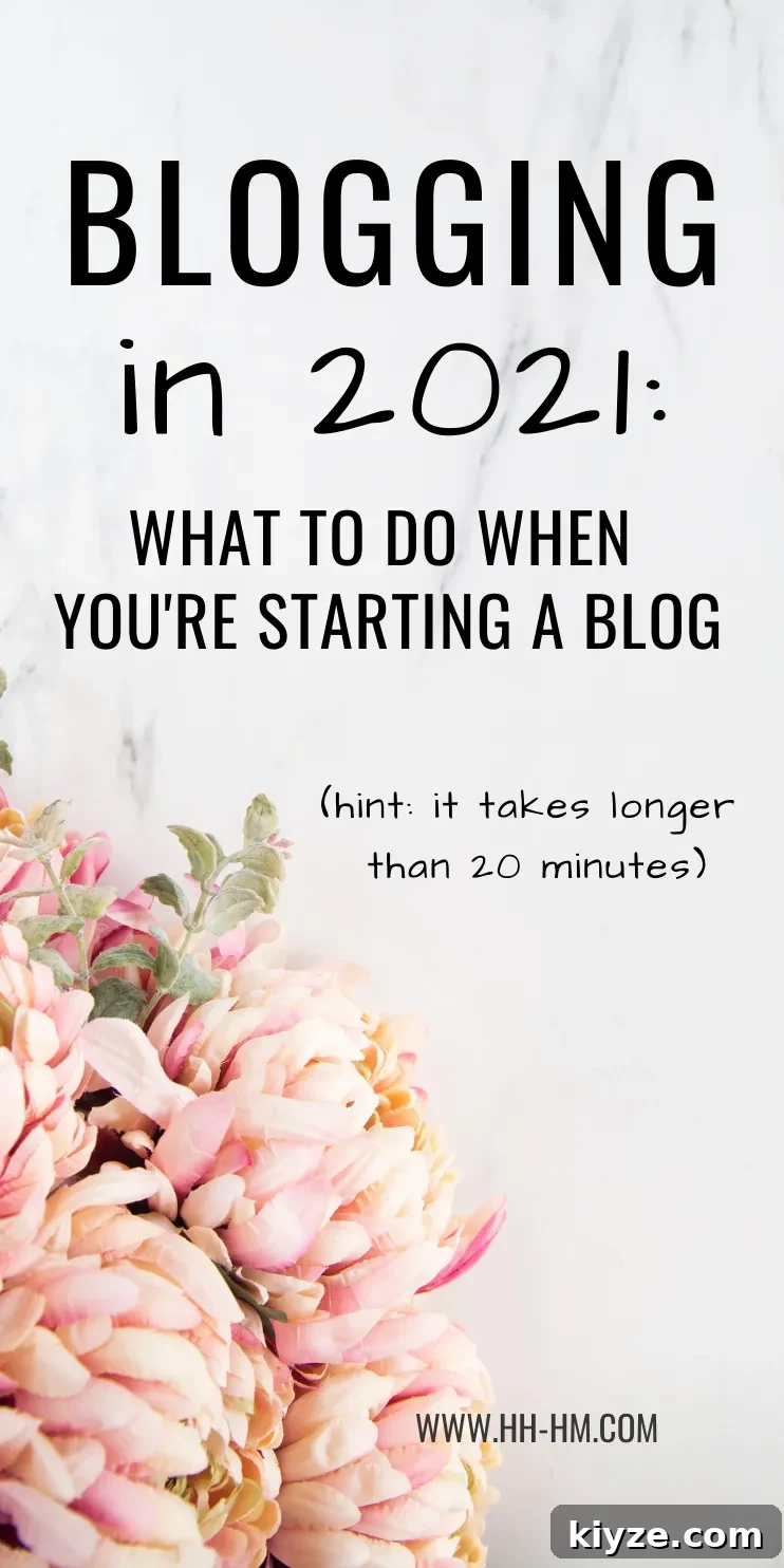 Start a Successful Blog in 2021: A Step-by-Step Launch Guide 3 Step by step blogging for beginners guide: The best blogging tips and ideas to help you start a blog in 2021 and make money blogging!