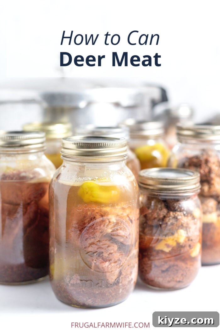 How to Can Venison Safely: Step-by-Step Guide for Beginners 2 how to can deer meat