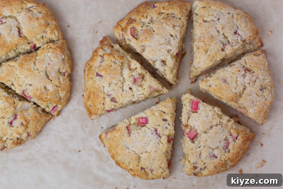 13 Rhubarb Recipes + New Gluten-Free Rhubarb Scones with Glaze 3 Gluten Free Rhubarb Scones with a Rhubarb Glaze