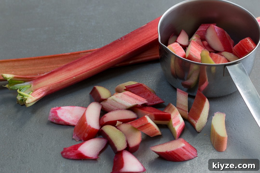 13 Rhubarb Recipes + New Gluten-Free Rhubarb Scones with Glaze 5 Spring Rhubarb