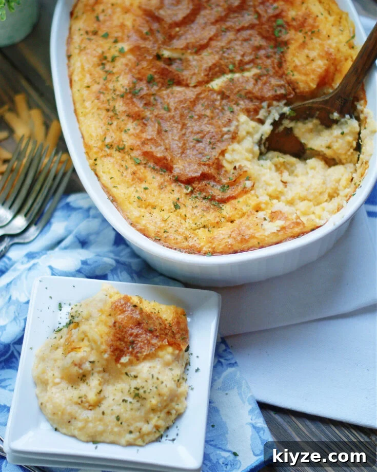 Image for Baked Gouda Cheese Grits