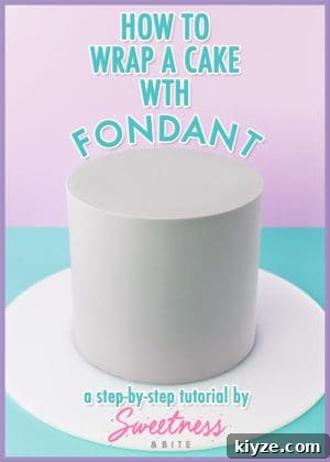 Gluten-Free White Chocolate Mud Cake Recipe 17 How to Wrap a Cake With Fondant - A Step-By-Step Tutorial For Covering Cakes With Fondant Using The Wrapping Method, For Super Sharp Edges ~ Sweetness & Bite