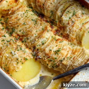 Garlic Potato Gratin