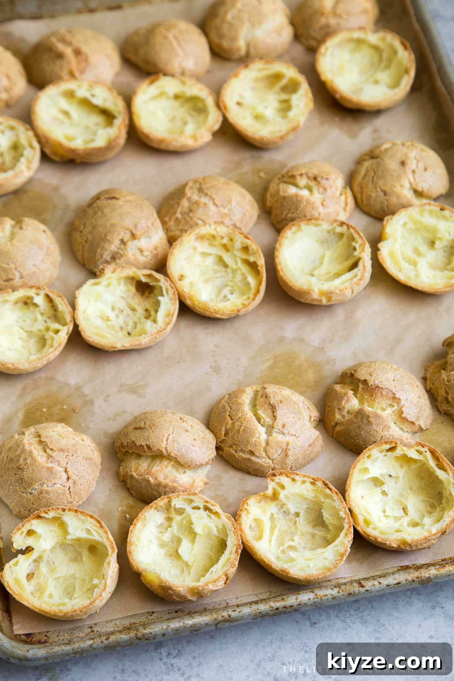 Matcha Cream Puffs Recipe: Light Japanese Green Tea Choux Pastry 9 Matcha Cream Puffs