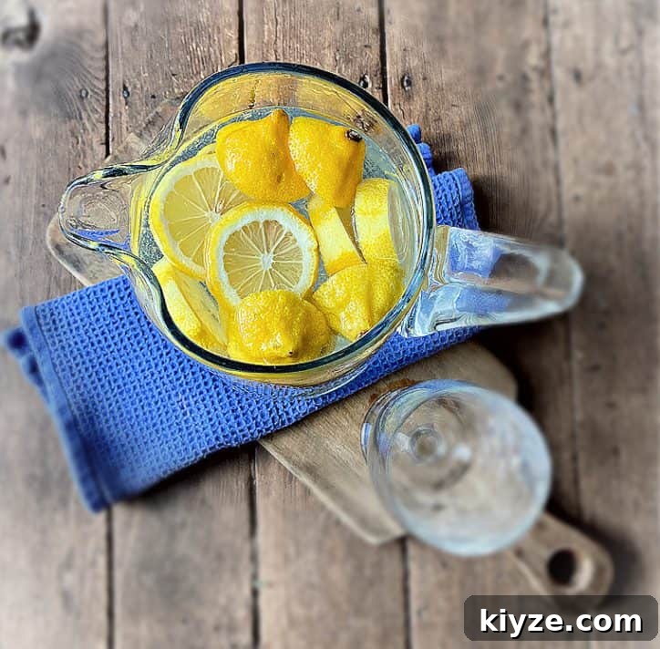 Benefits of Drinking Lemon Water Daily 10 lemons in water