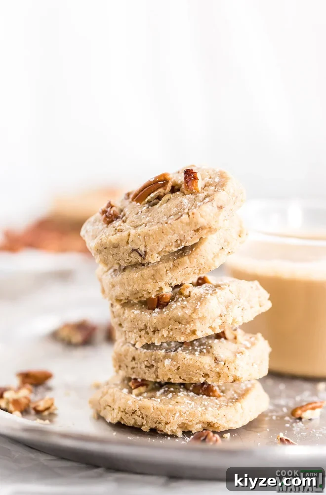 Pumpkin Spice Pecan Shortbread Cookies Recipe 7 Pumpkin Spiced Pecan Shortbread Cookies