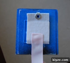 dollar store craft-hair bow holder