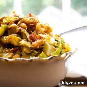 Savory Italian Cabbage with Garlic and Parmesan 17 Italian cabbage with pancetta