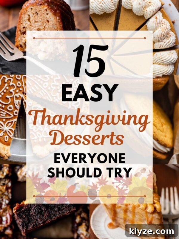Mini Chocolate Bundt Pound Cakes: Rich Single-Serve Recipe 8 15 Easy Thanksgiving Dessert Recipes