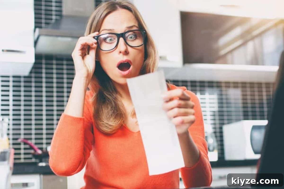 15 Biblical Foods Still Eaten Today and Their Meanings 2 Woman looking at grocery bill in shock