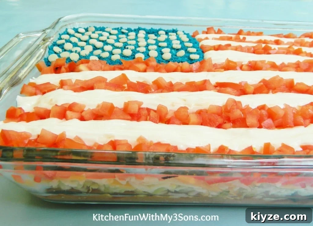 Patriotic 7-Layer Flag Dip Recipe for 4th of July Parties 3 img 237 2