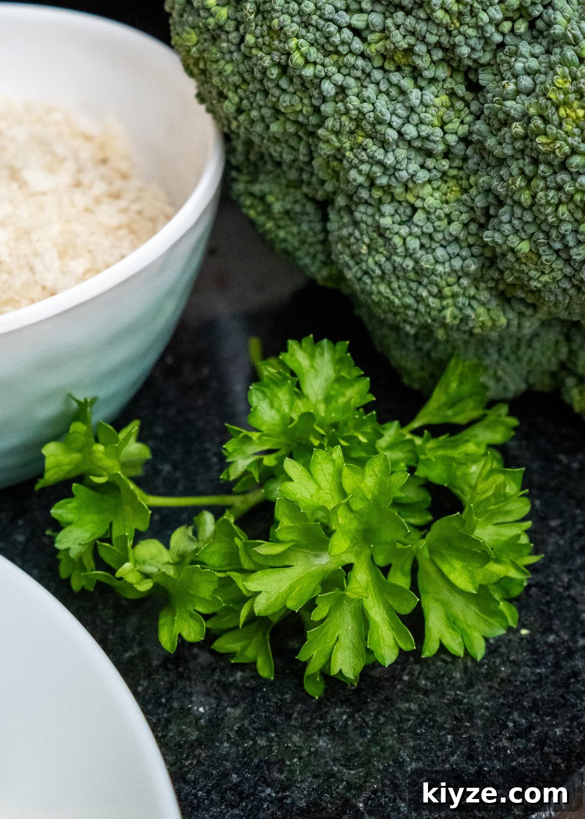 Cheesy Cauliflower and Broccoli Casserole Recipe 27 Sprigs of fresh parsley