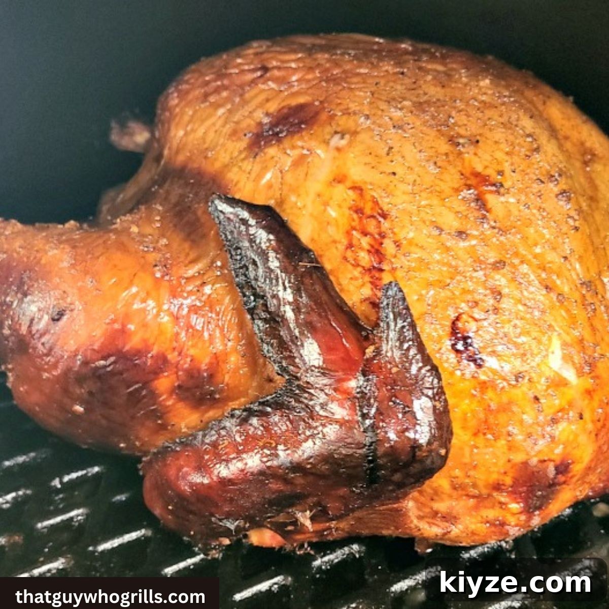Smoked Turkey Brine with Coca-Cola: Juicy Flavor Recipe 2 Smoked Turkey brine in coca cola on a pit boss pellet grill