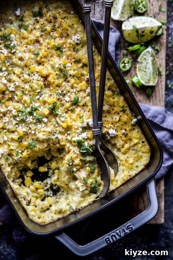 Creamy Mexican Elote Corn Pudding Recipe 3 img 26977 2