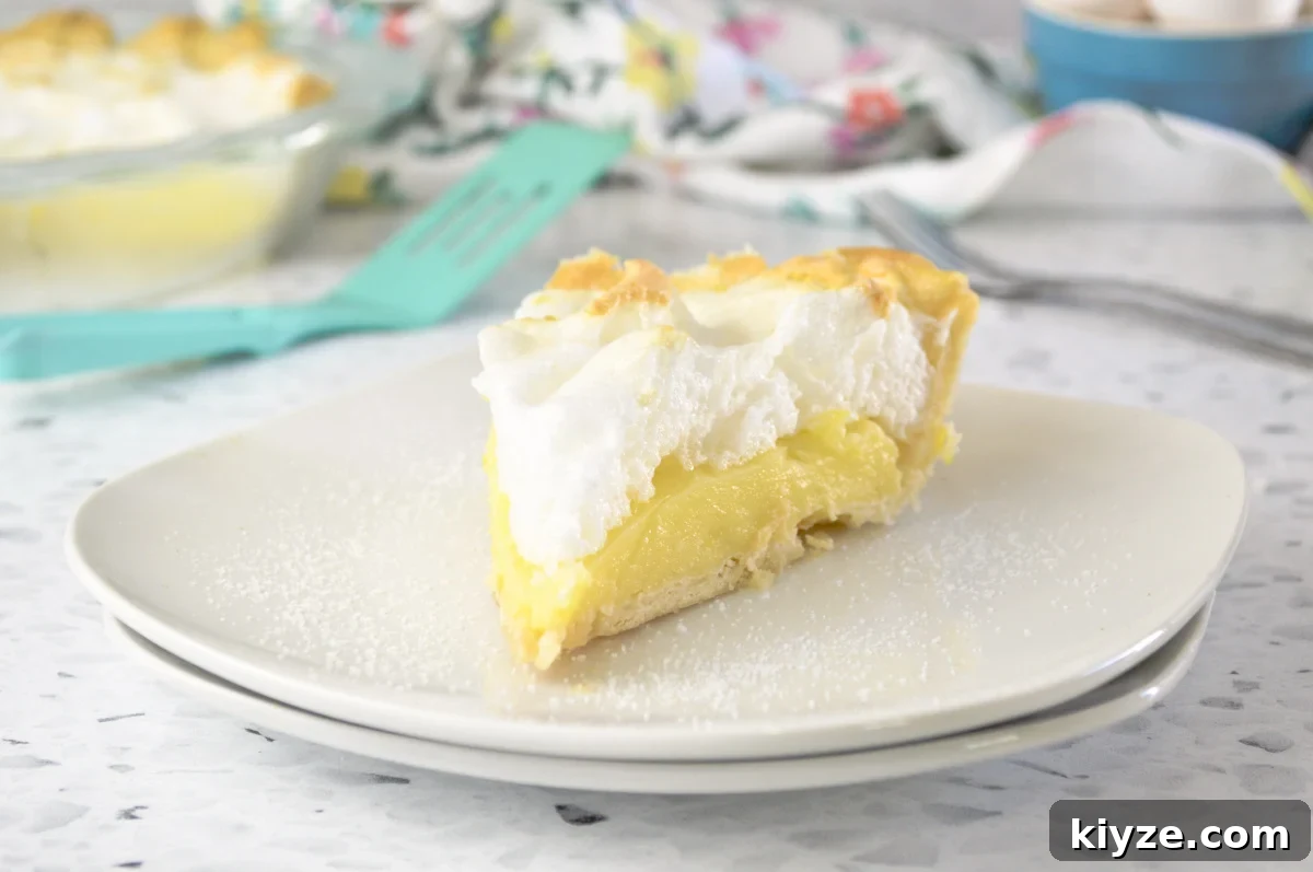 Classic Lemon Meringue Pie Recipe: Zesty Citrus Filling & Fluffy Meringue 3 lemon meringue 1