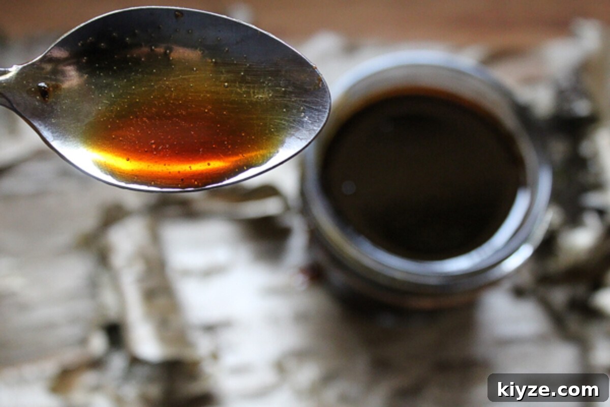Small-Batch Birch Beer Recipe: How to Make Homemade Birch Beer 3 Finished Birch Syrup