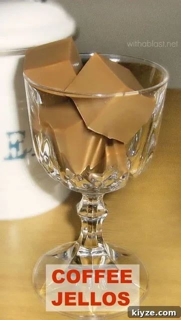 Milk & Honey Gelatin Cups with Rose Syrup Podge 3 Coffee Jellos