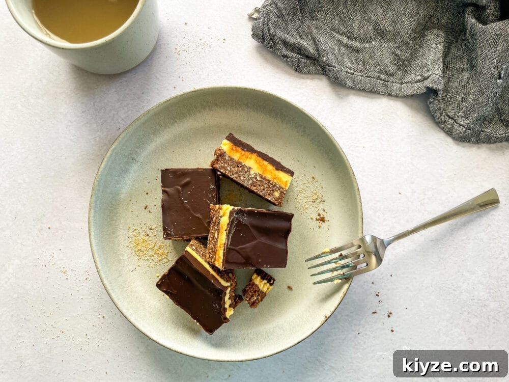 Classic No-Bake Nanaimo Bars Recipe: Rich, Layered Dessert 4 Nanaimo Bars ingredients