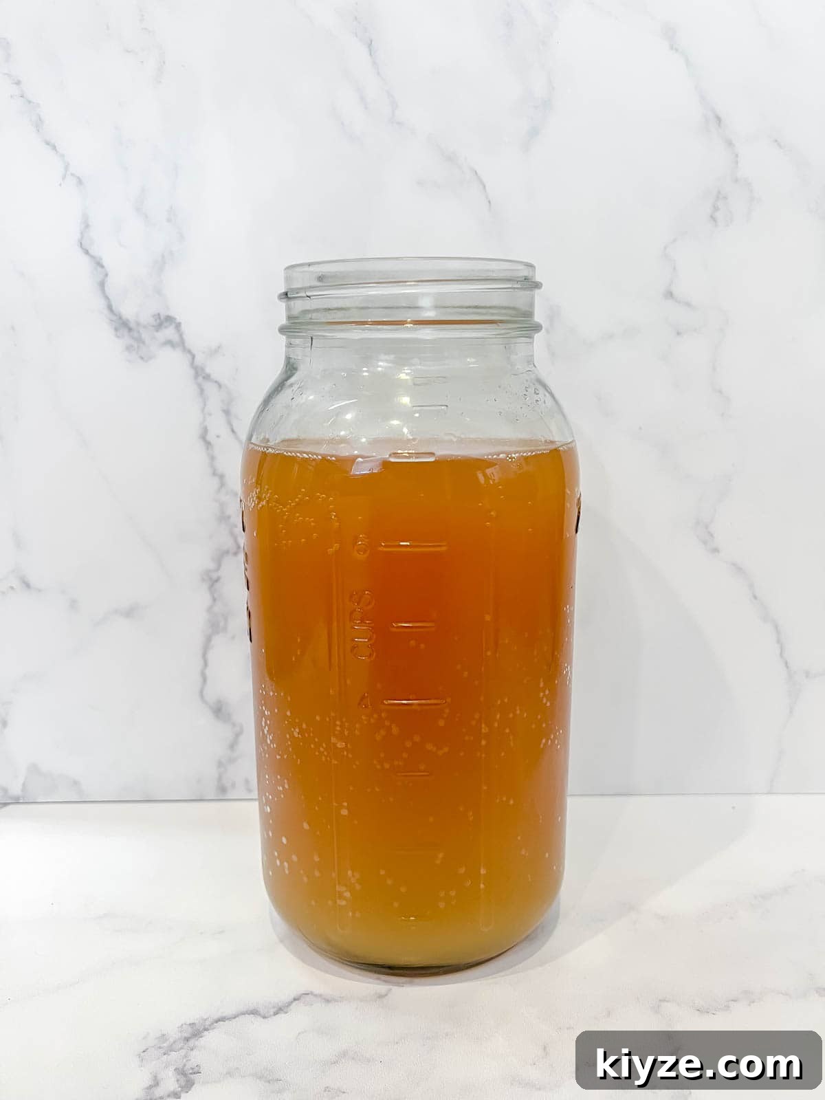 Making a Thanksgiving Punch with alcohol instructions.