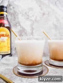 Dairy-free White Russian